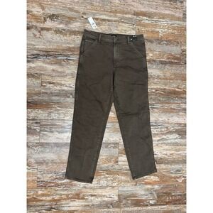 Mens Express Loose Fit Stretch Carpenter Jeans Brown New With Tags Size 32x34